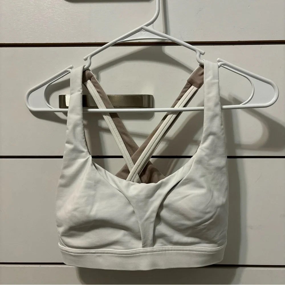 Lululemon Stash It All Bra White